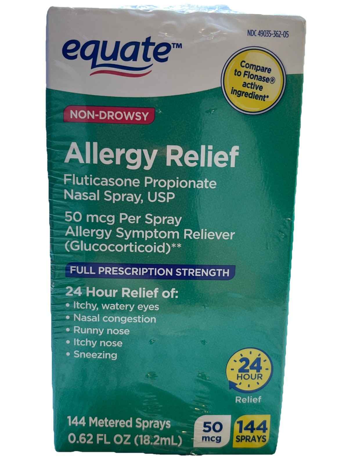 Buy 1 Get 2 Free! Fluticasone Propionate Nasal Allergy Relief Spray, 50 Mcg.