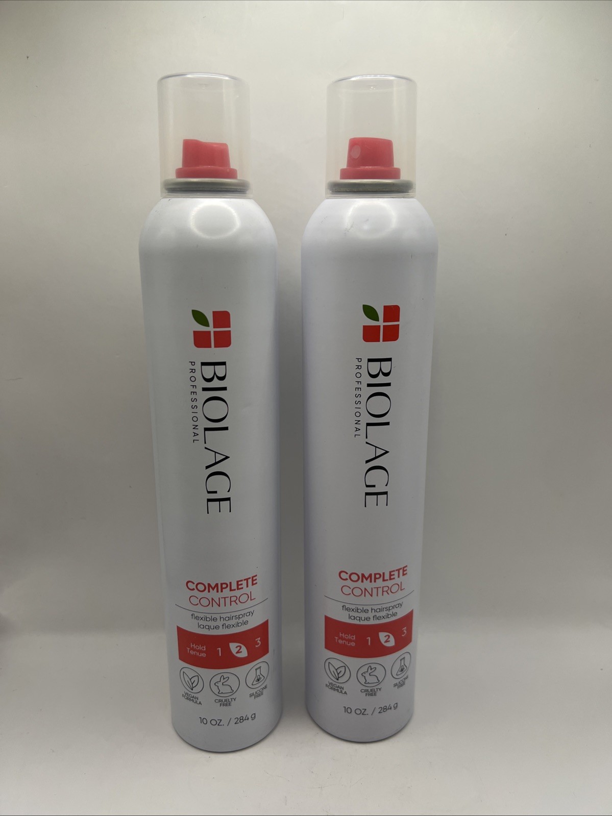 2x Biolage Complete Control Fast-Drying Hairspray #2 hold 10 oz new