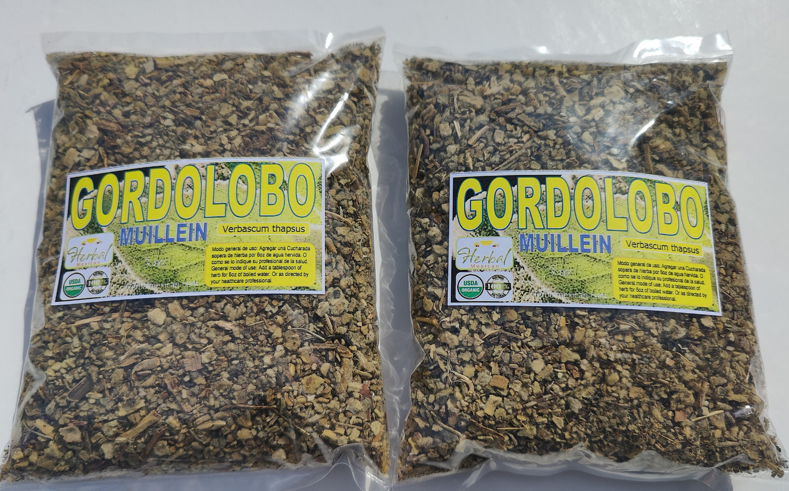 Mullein Leaf Gordolobo verbascum thapsus Common Mullein Infusion Tea