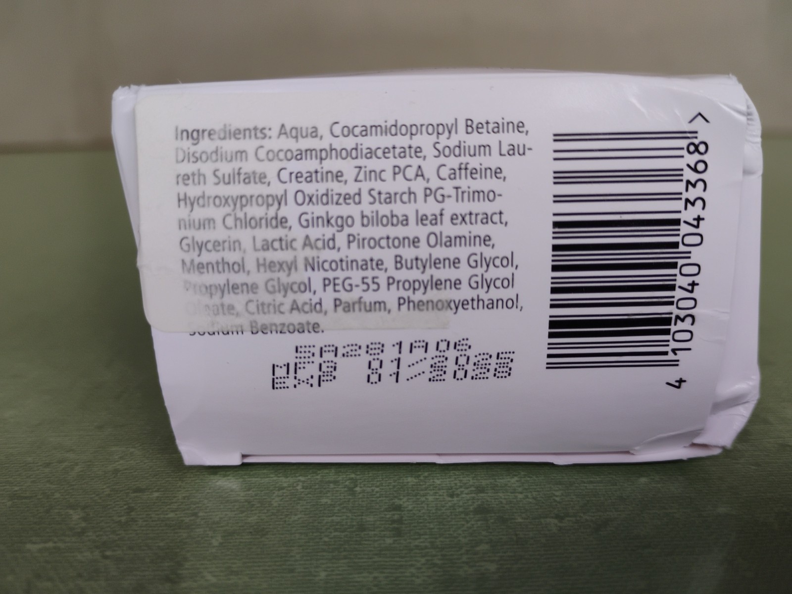Sebamed Anti-Hairloss Shampoo 200ml 6.7oz Exp 06/2028 Damaged Box