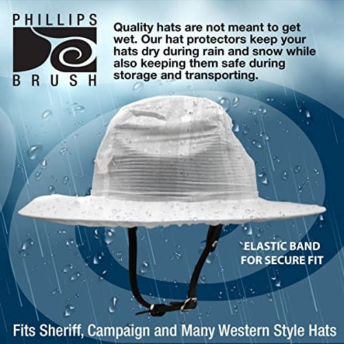 Reusable Rain Cap Protective Hat Cover & Carrying Bag