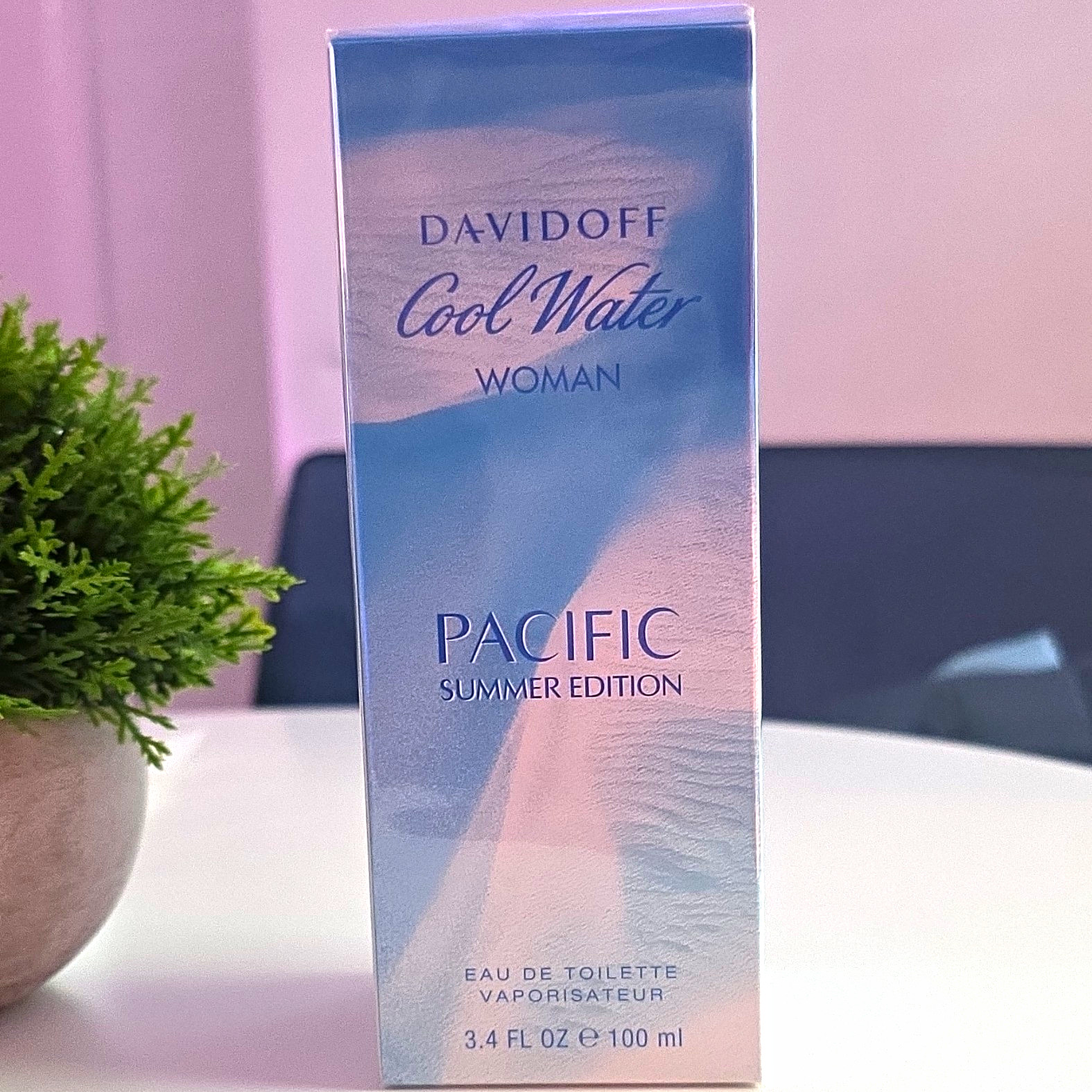 Davidoff Cool Water Woman Pacific Summer Edition EDT Spray 3.4 fl oz