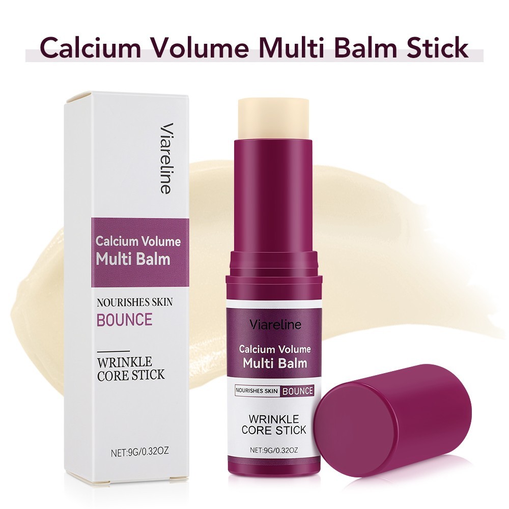 2Pack Calcium Volume Multi Balm, Wrinkle Core Stick, Anti-aging, Hydrating Firm