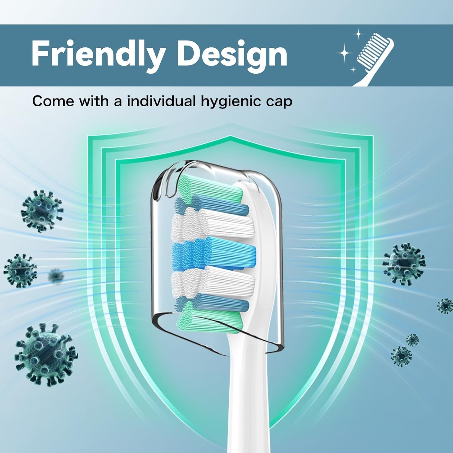 Philips Sonicare Replacement Toothbrush Heads Electric Toothbrush Compatible