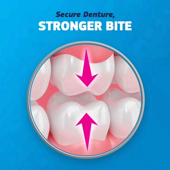 Fixodent Denture Adhesive Original Secure 2.4oz, Pack of 8