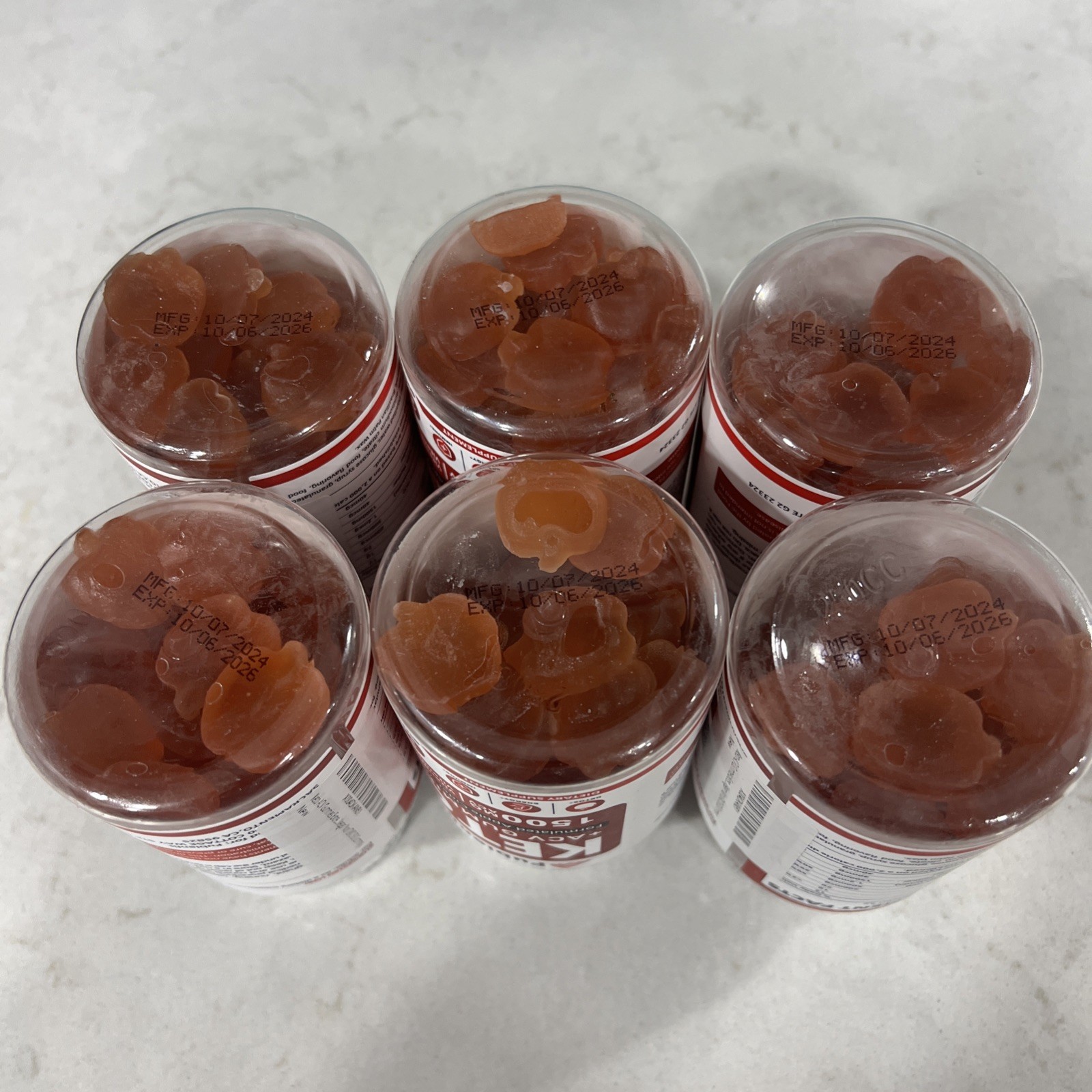 6CT Sugar Control Keto ACV Gummies 1500MG Vitamin 360 Gummies BNEW Sealed