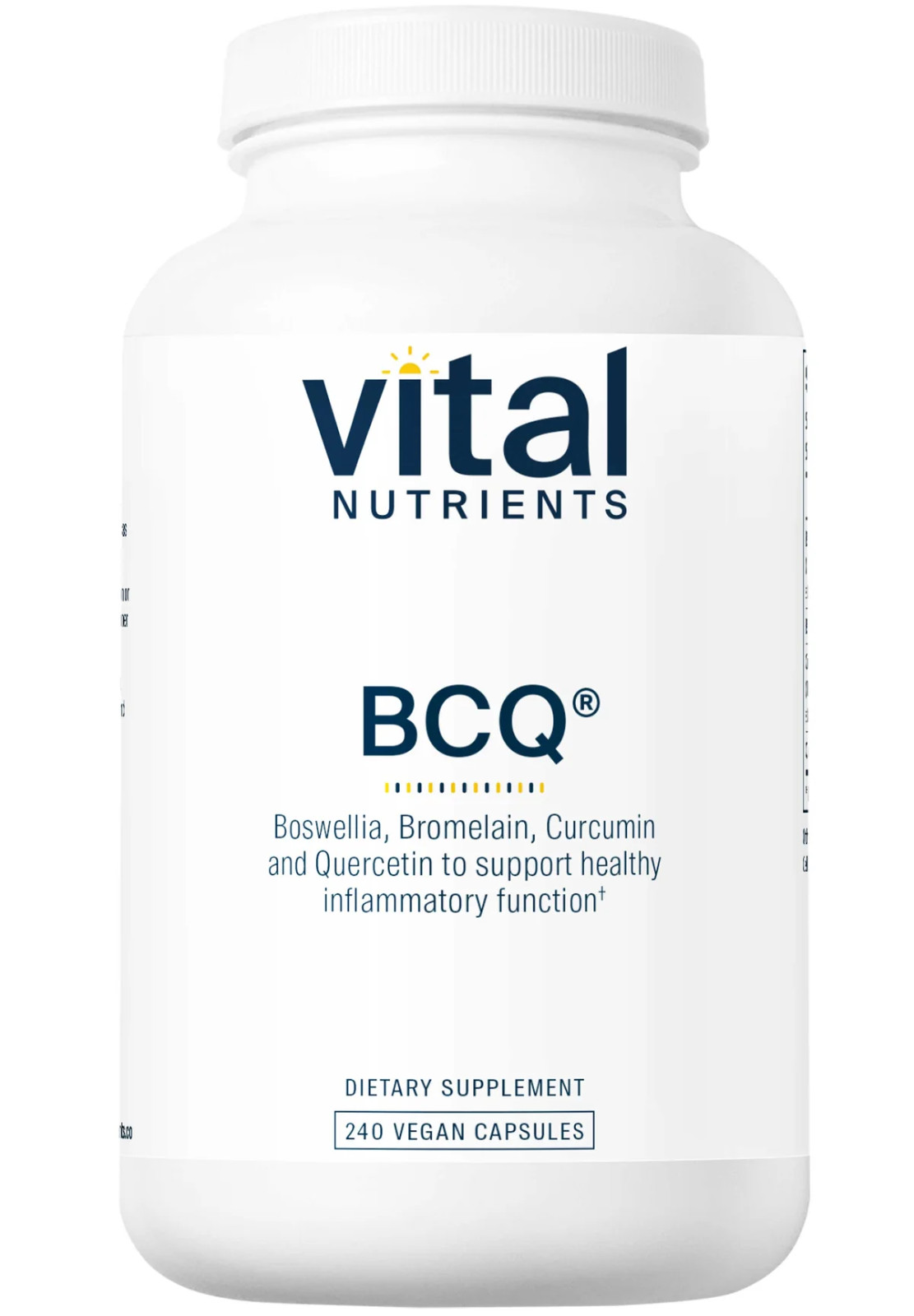Vital Nutrients BCQ 240 caps Exp.07/2028 FREE Shipping