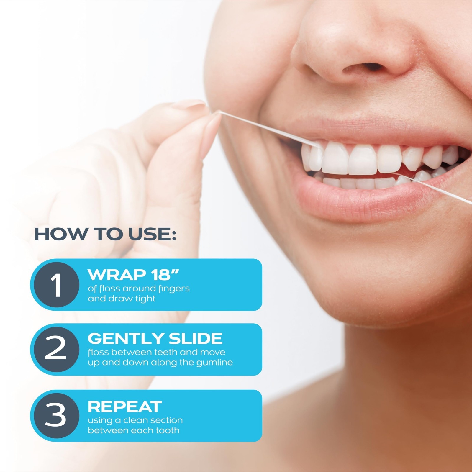 Natural Cardamom Dental Floss – Pack of 9, PTFE & PFAS Free, Gentle on Gums