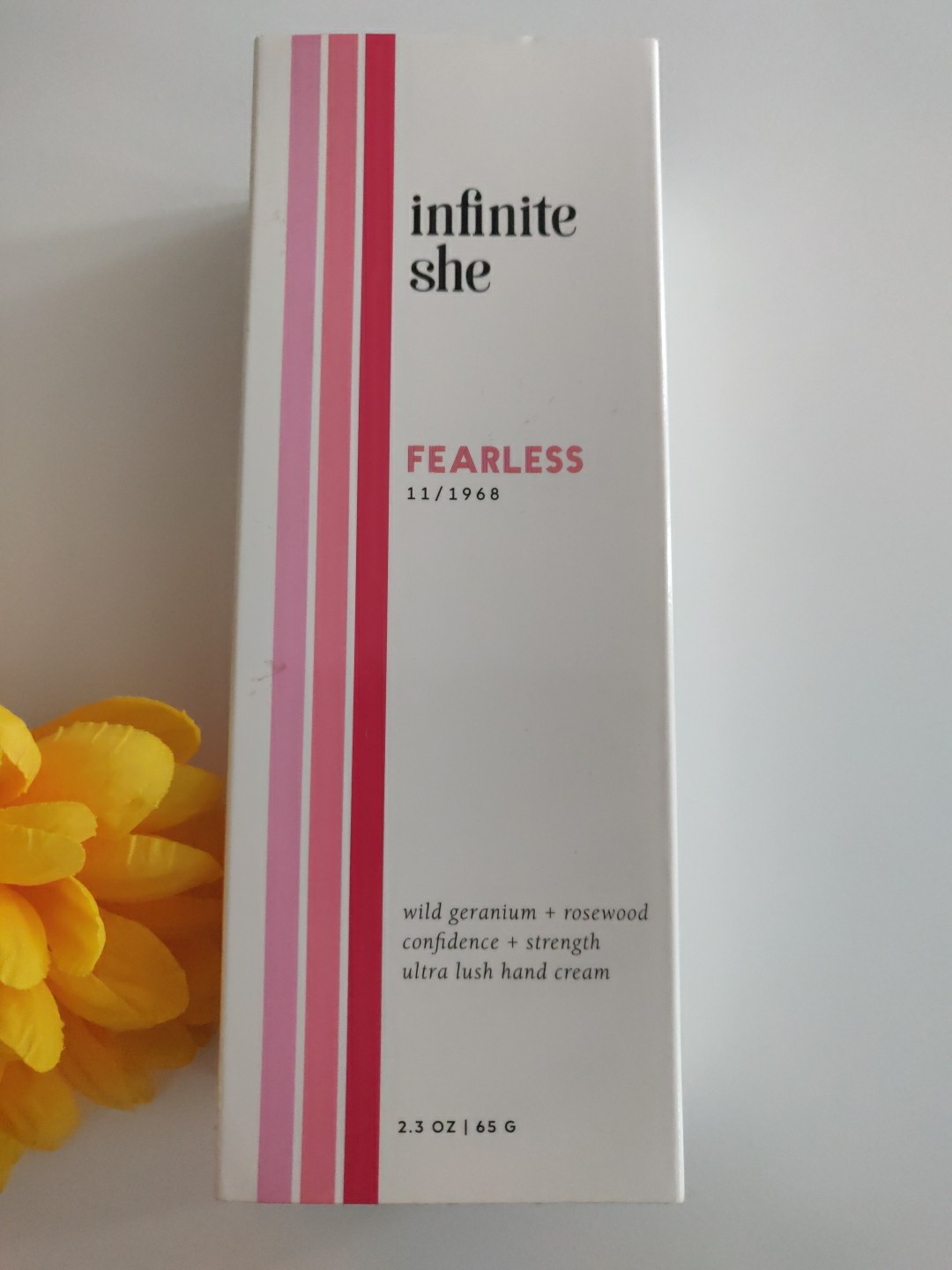 Infinite She Fearless Ultra Lush Hand Cream 2.3oz/65g – NEW in Box