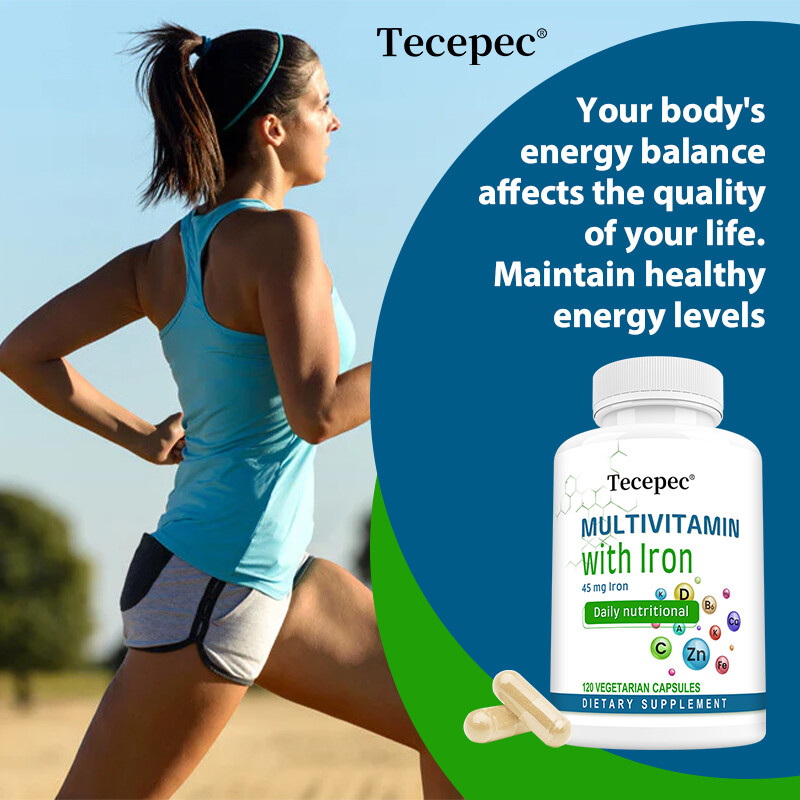 Multivitamin Easy To Swallow Capsule Immune Support Healthy Energy To Balance