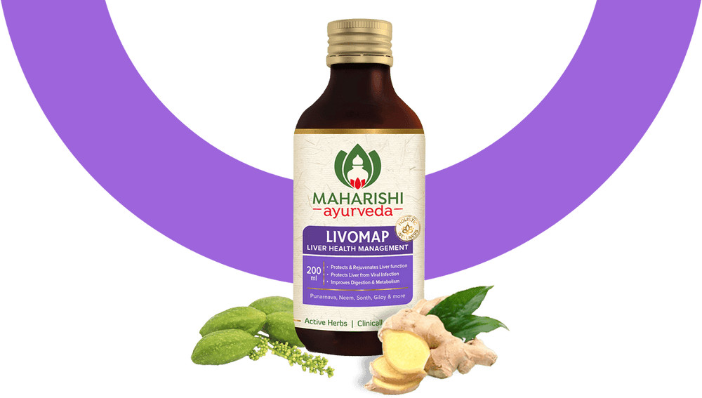 Maharishi Livomap Syrup | Liver Health & Detox Support Formula | 200ML Bottle