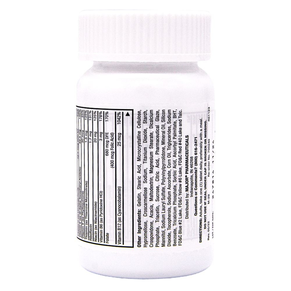 Major CertaVite with Antioxidants Vitamins & Minerals – 60 Tablets | Exp 11-2024