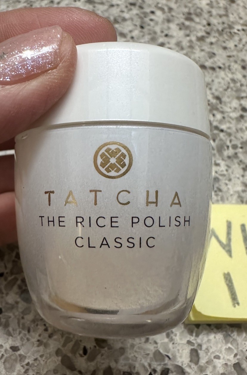 TATCHA The Rice Polish CLASSIC Foaming Powder Exfoliant .35oz /10g TRAVEL SZ $22