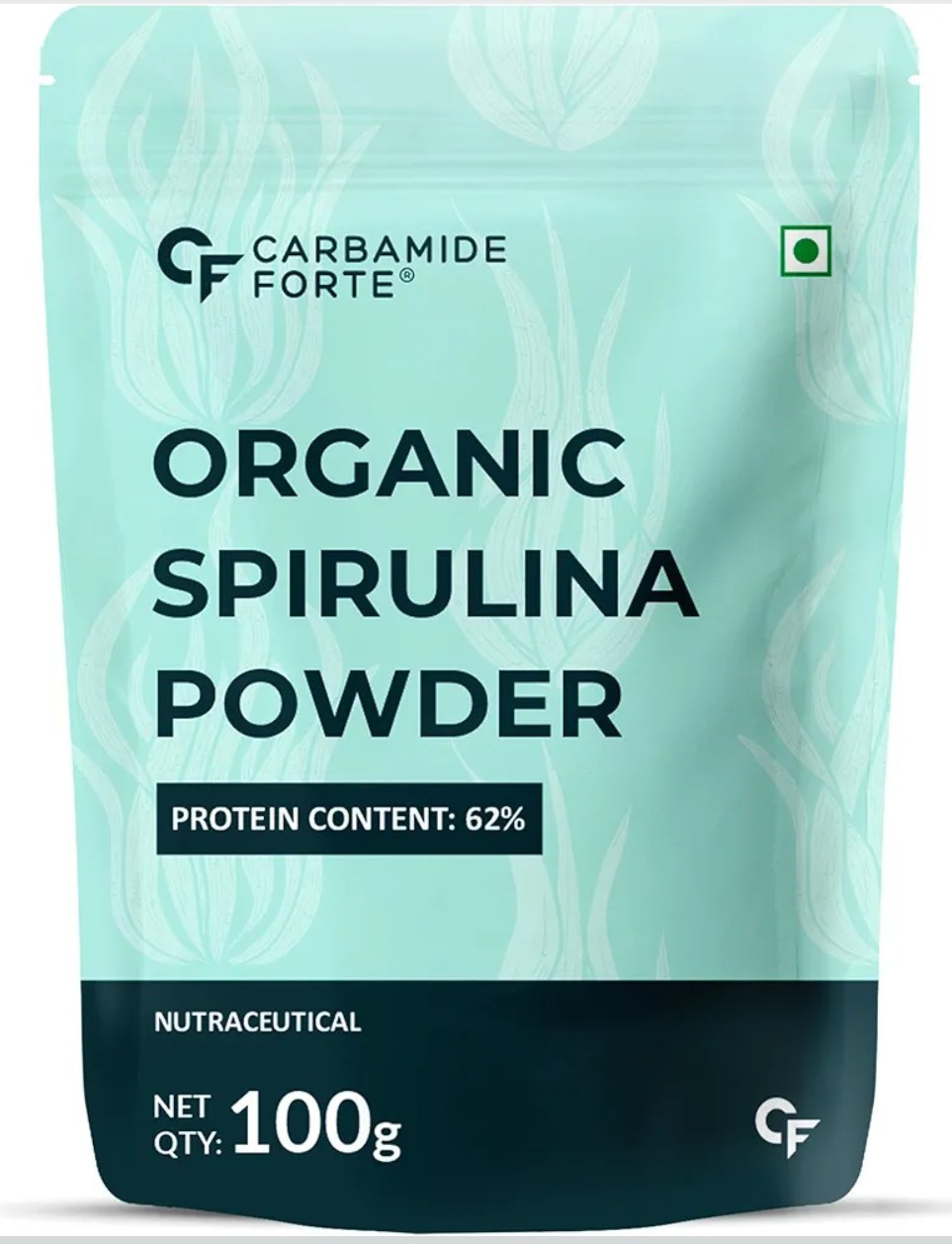 100% Pure Spirulina Powder 100g | Rich Green Superfood Supplement