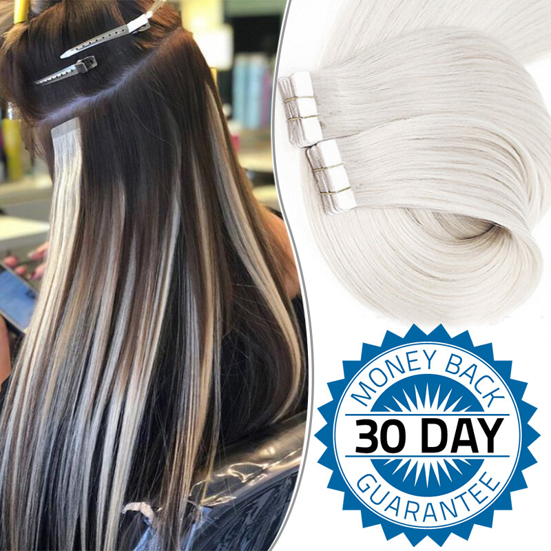 Clearance Tape In 8A 100% Real Remy Human Hair Extensions Skin Weft 200g/80pcs T