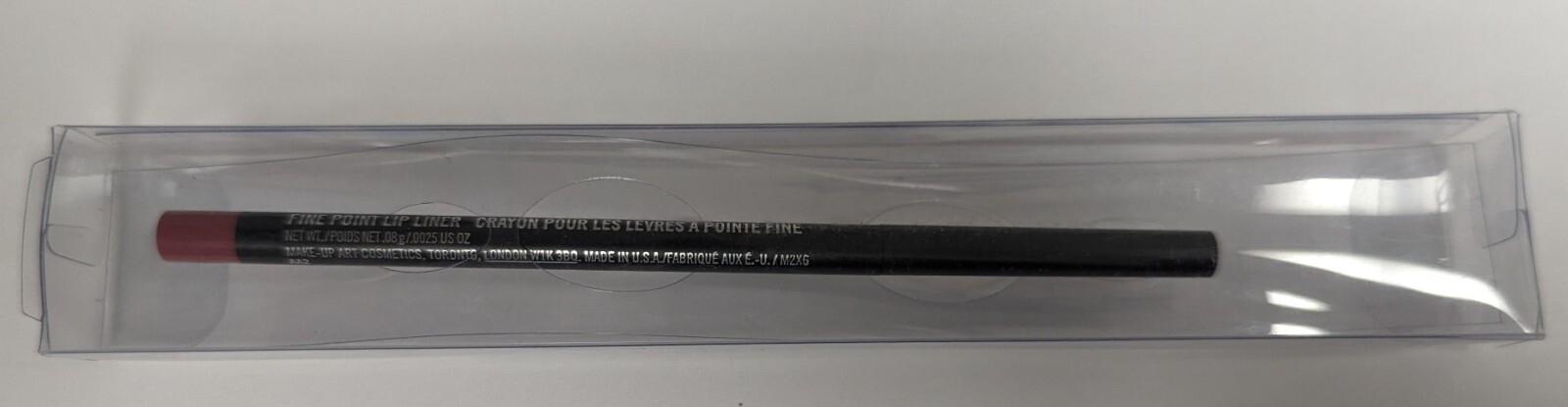 LOT OF 2 – MAC FINE POINT LIP LINER – FRAZZLE DAZZLE 0.025oz NEW IN PACKAGE