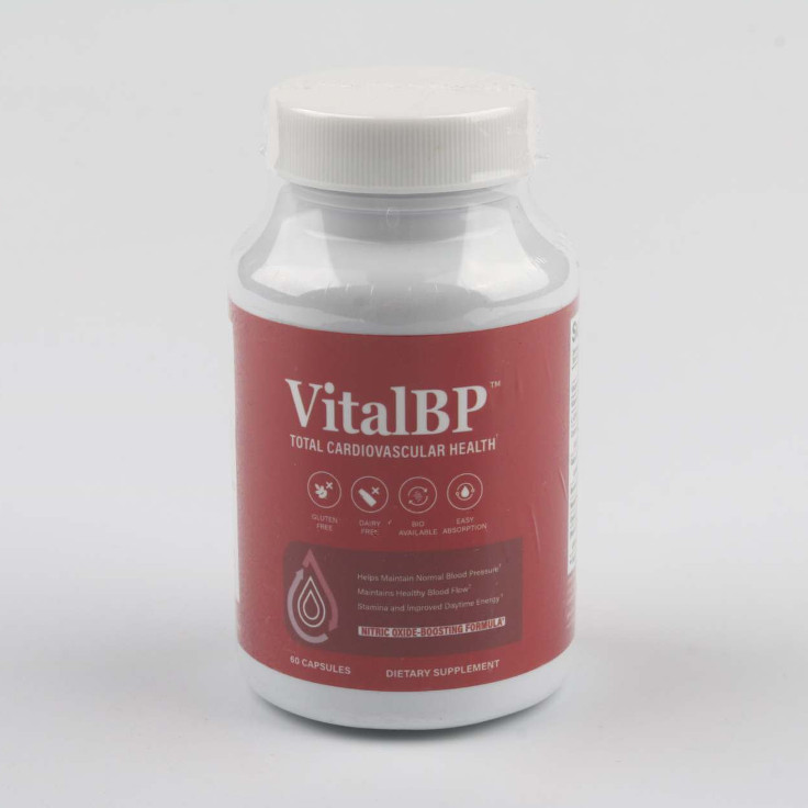 1-5xVital BP Blood Pressure Support Supplement Cardiovascular Health 60 Capsules