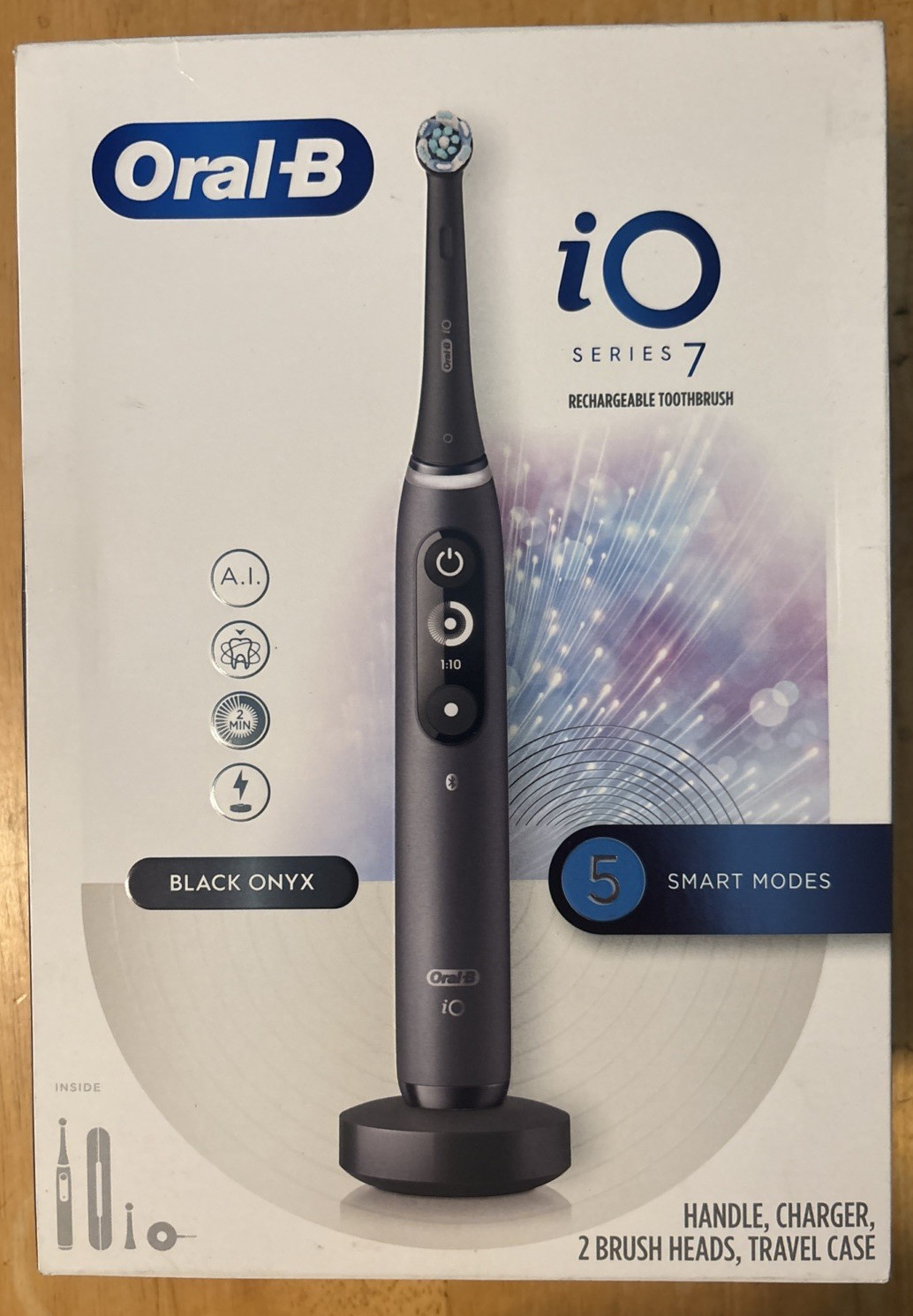 Oral-B iO Series 7 Rechargeable Electric Toothbrush – Black… FREE S&H!