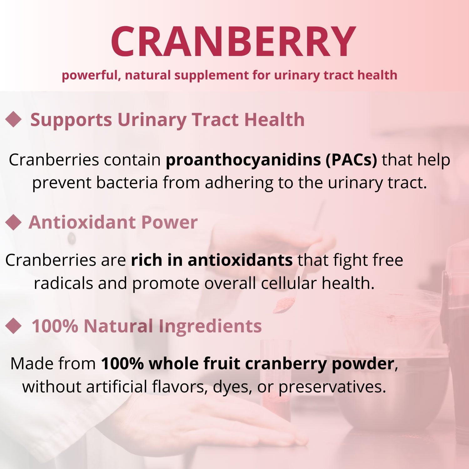 Member’s Mark Clinical Strength Cranberry Capsules 500 mg 150 Count 04/2028EXP