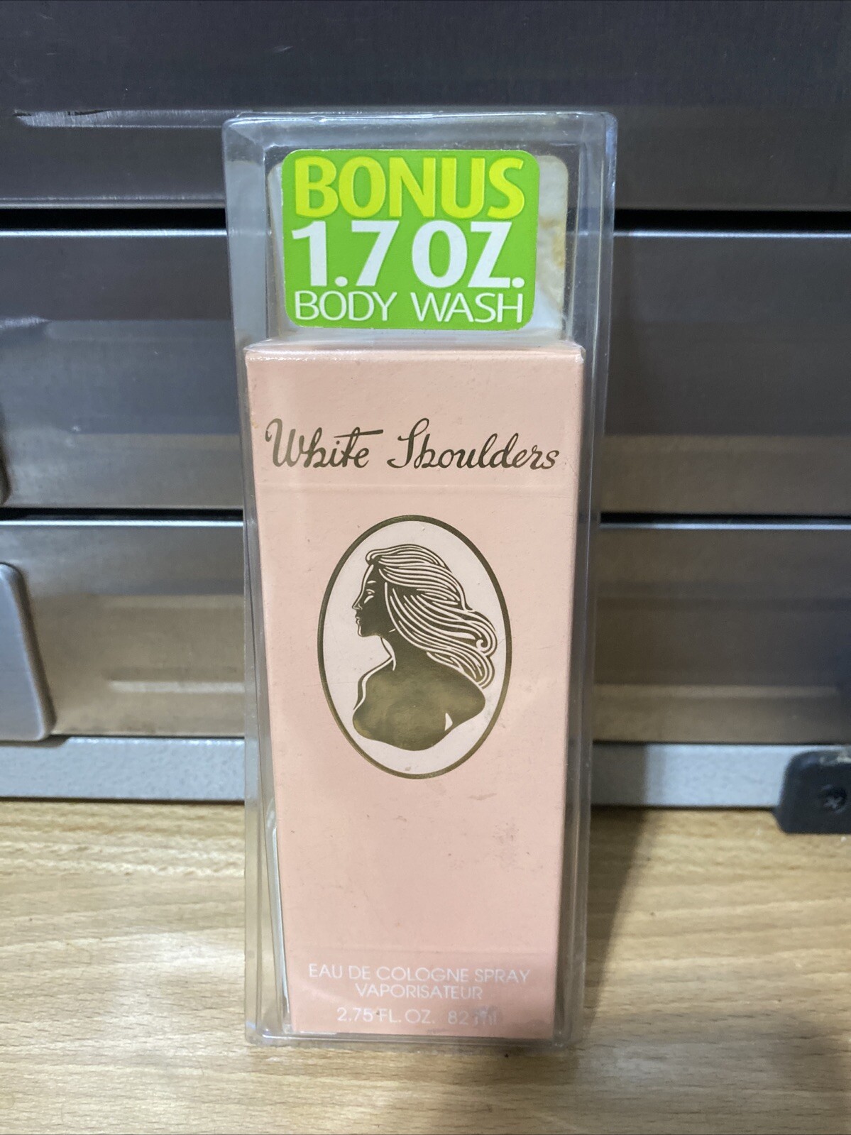 White Shoulders Eau de Cologne Spray 2.75 oz + Body Wash 1.7 oz New