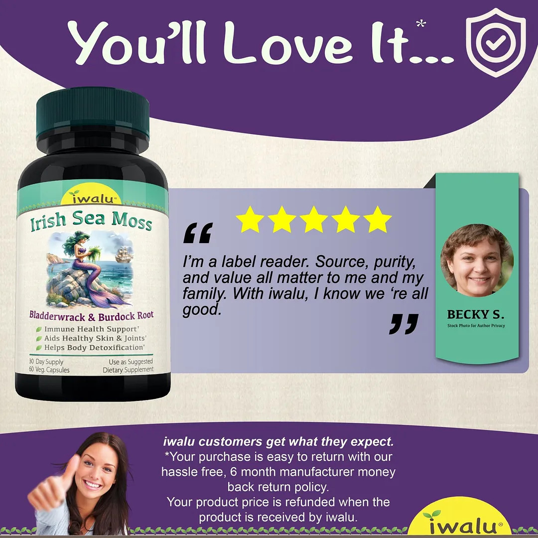 Sea Moss After Workout | Best Supplement Capsule Pill Men Women FREE SHIP