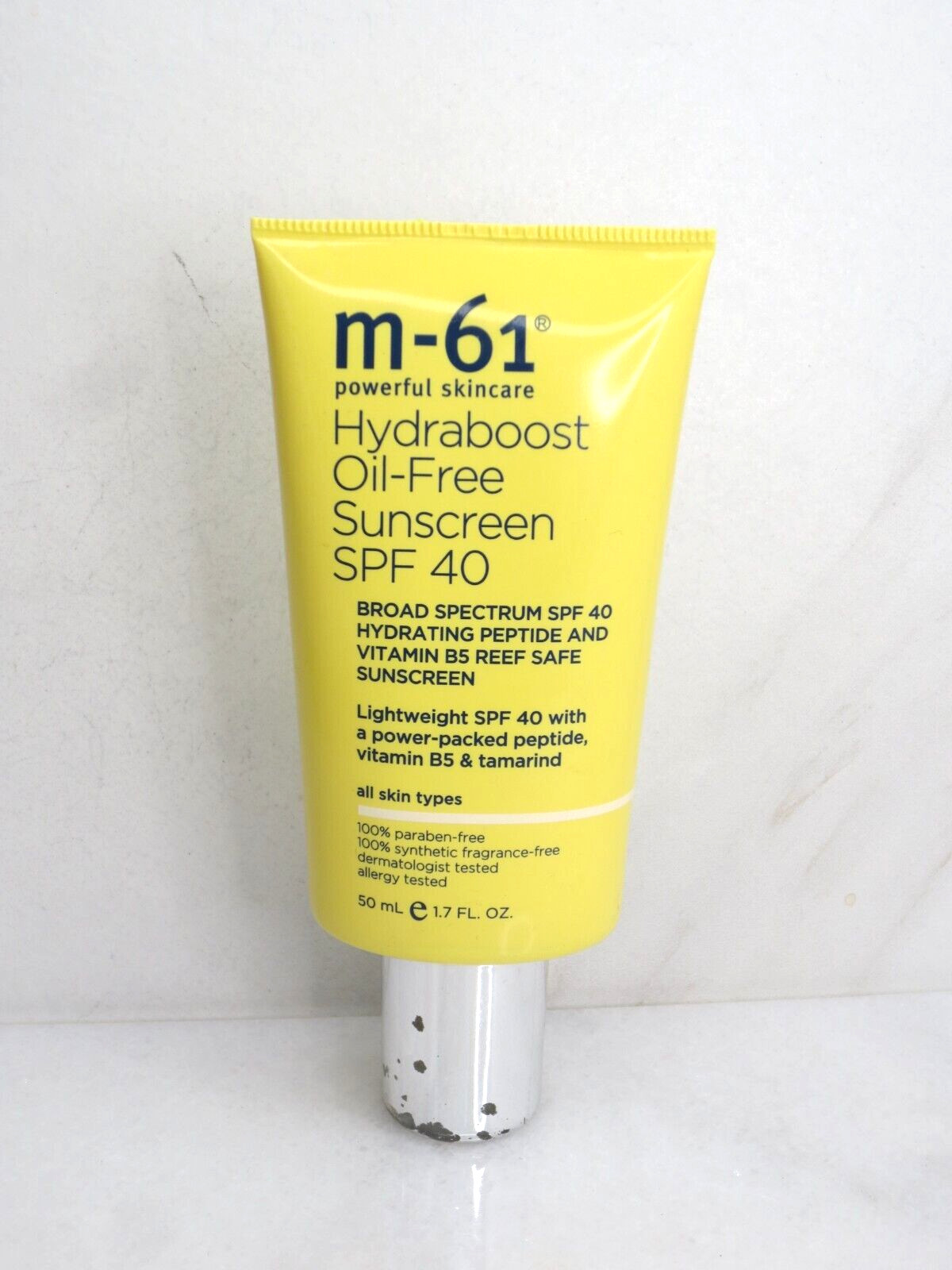 M-61 HYDRABOOST OIL FREE SUNSCREEN SPF 40 VITAMIN B5 REEF SAFE 1.7 OZ NWOB