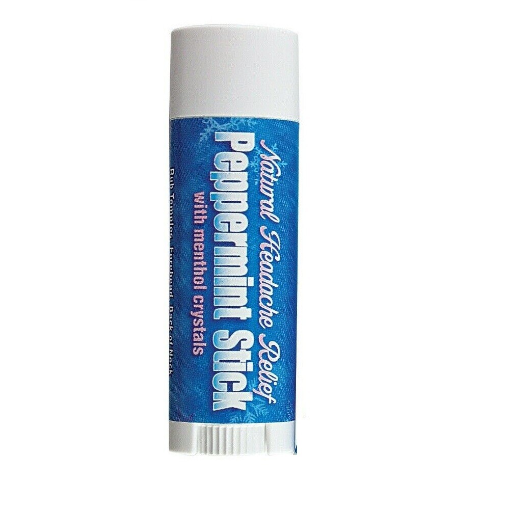 Peppermint Stick Headache Sinus Relief Natural Topical Headache Reliever Sticks