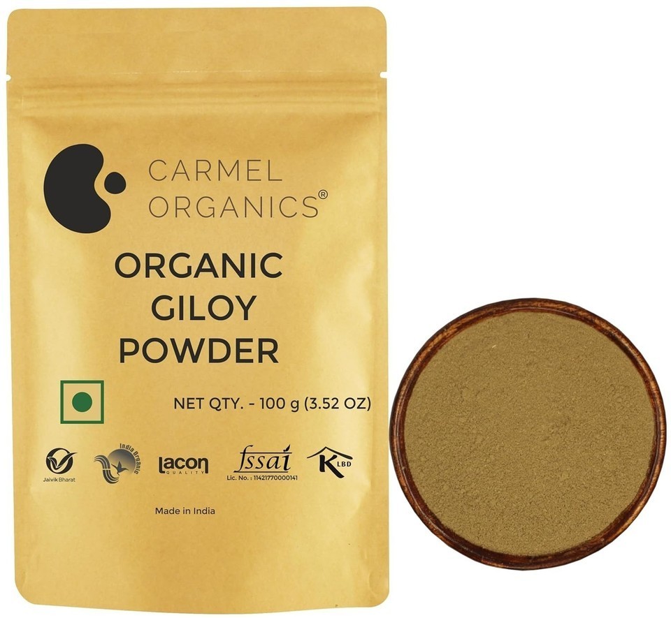 ORGANICS Giloy/Guduchi/Gulvel Stem Powder Natural Wellness Supplement 100Grams