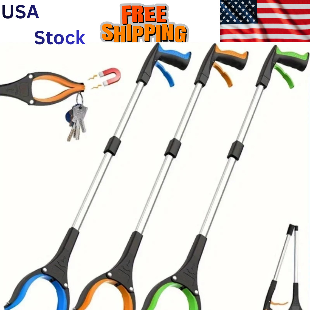 Trash Reacher Grabber Industrial Pick Up Stick Heavy Duty Grabber Tool