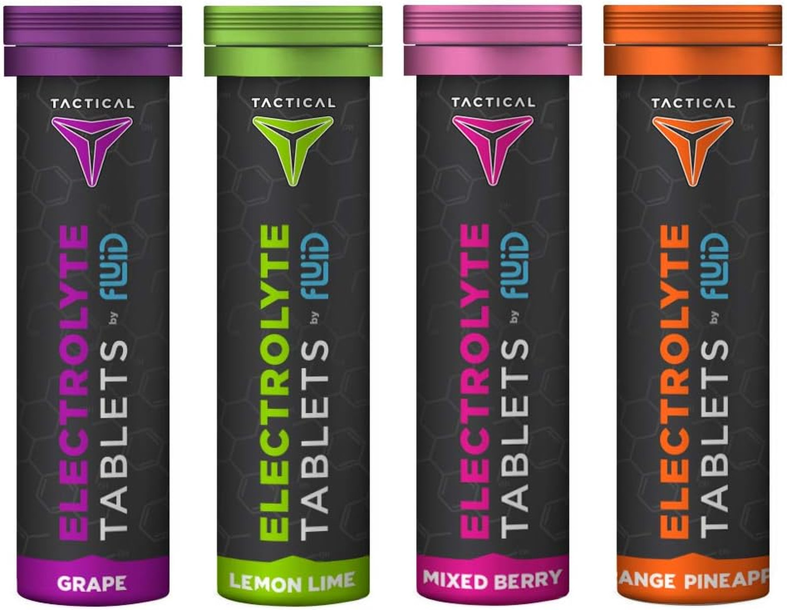 Electrolyte Tablets 40 Count Effervescent Variety Pack 320mg Sodium 160mg