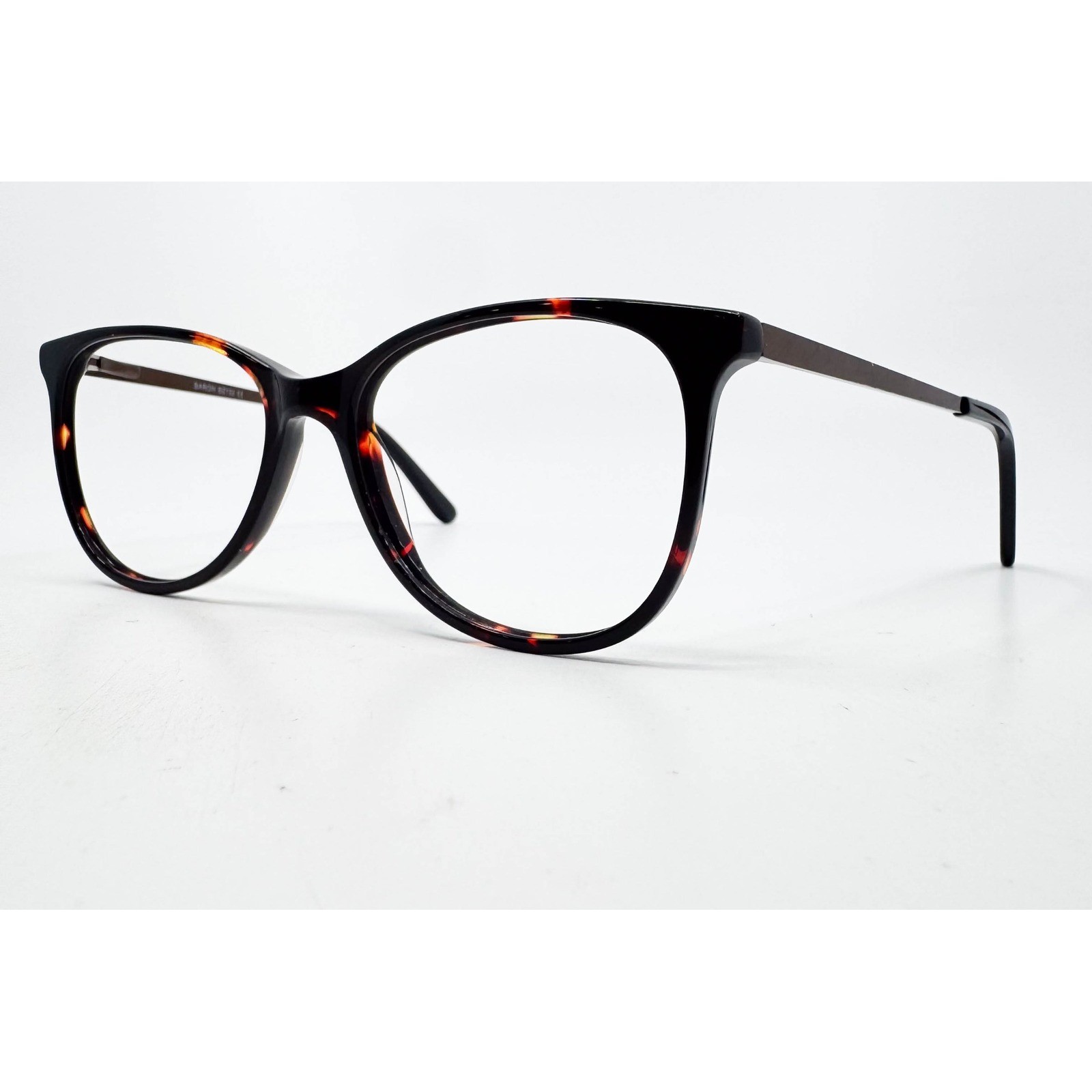 Baron Eyeglasses Frames Womens Tortoise Shell BZ132 Cat Eye 53-17-140 T1391