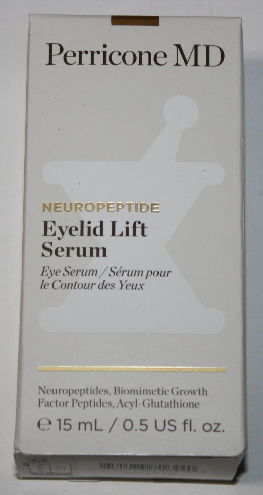 Perricone MD Neuropeptide Eyelid Lift Serum 0.5 fl oz 15 mL $129 RETAIL NEW