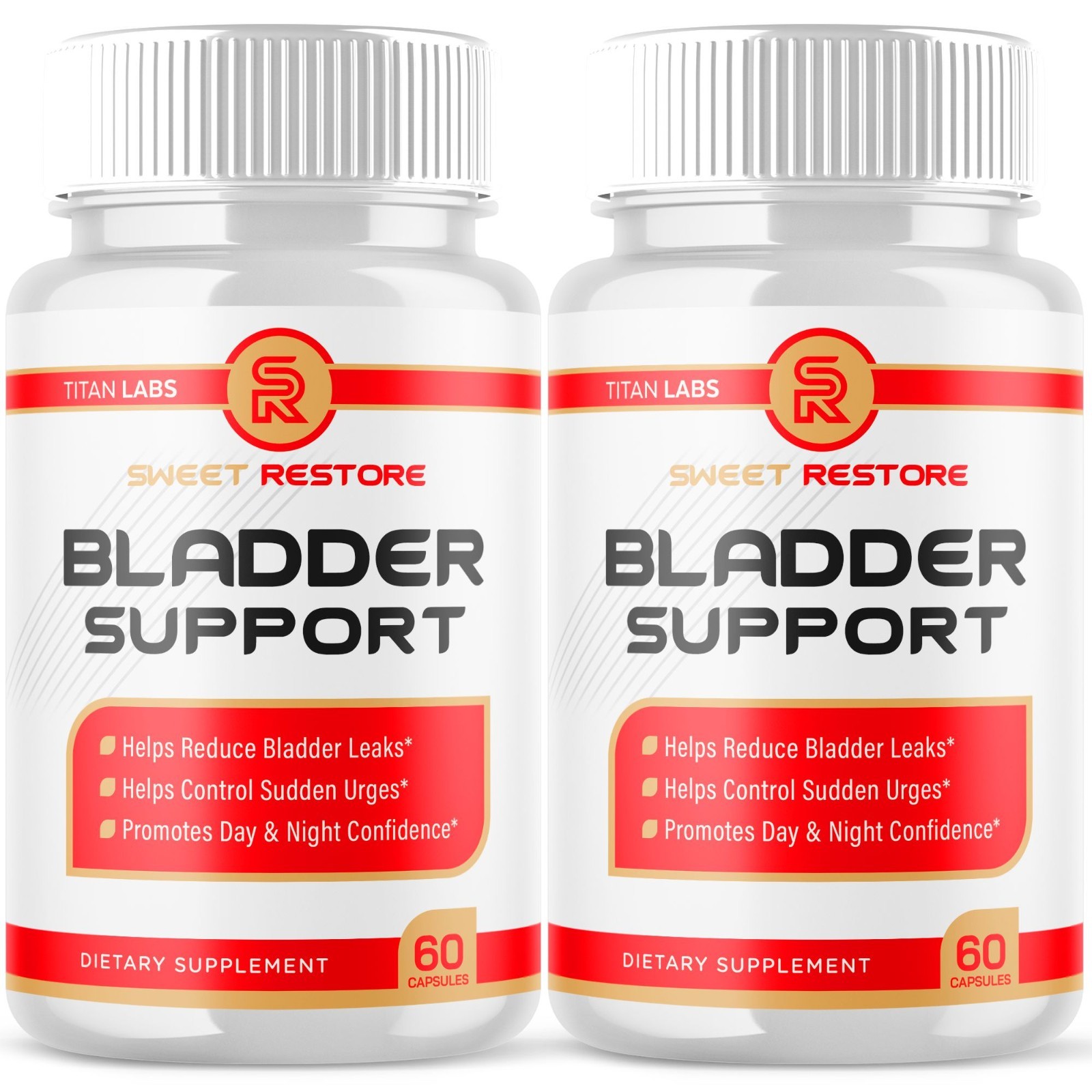 (2 Pack) Sweet Restore Bladder Control Prostate & Bladder Support Formula 120 Ct