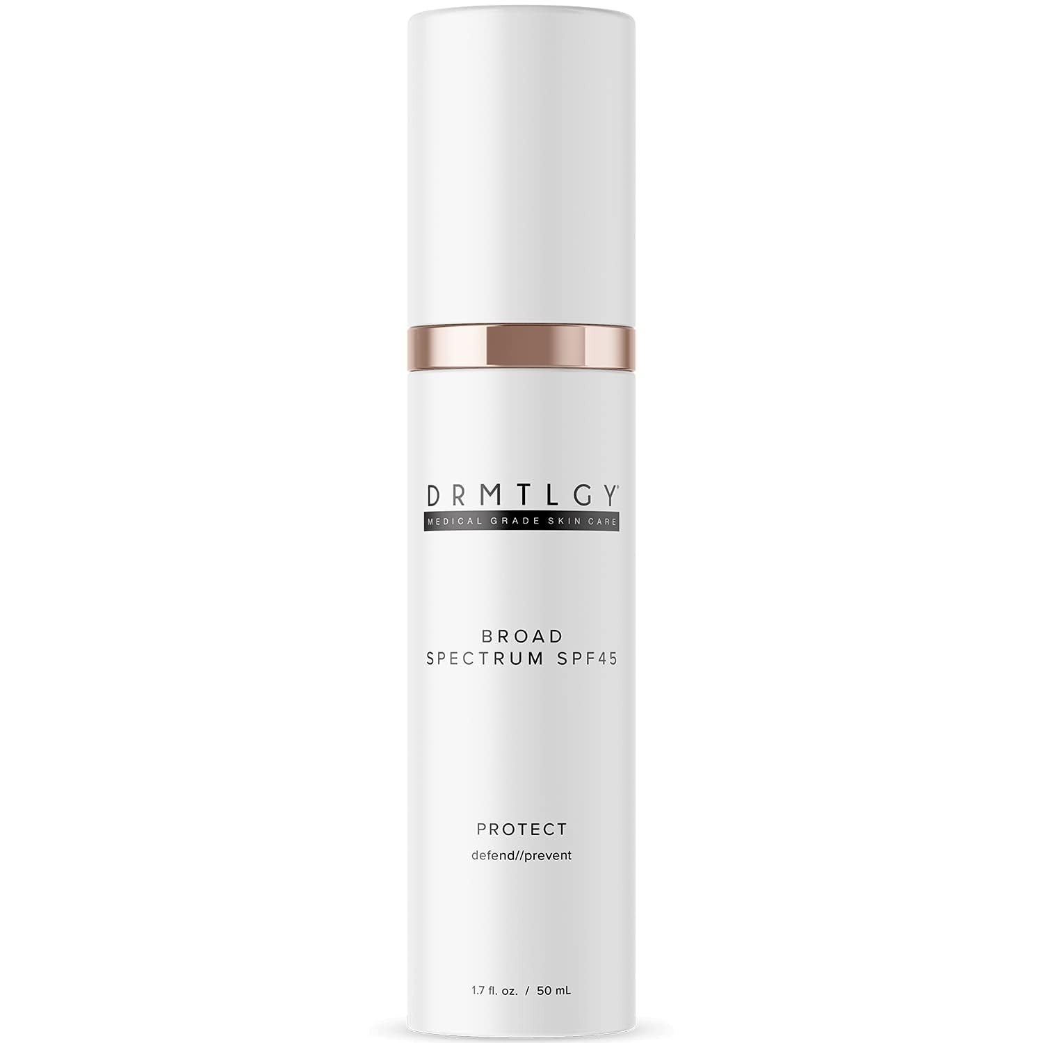 DRMTLGY Broad Spectrum SPF 45 1.7oz UVA/UVB Protection Exp 11/2026