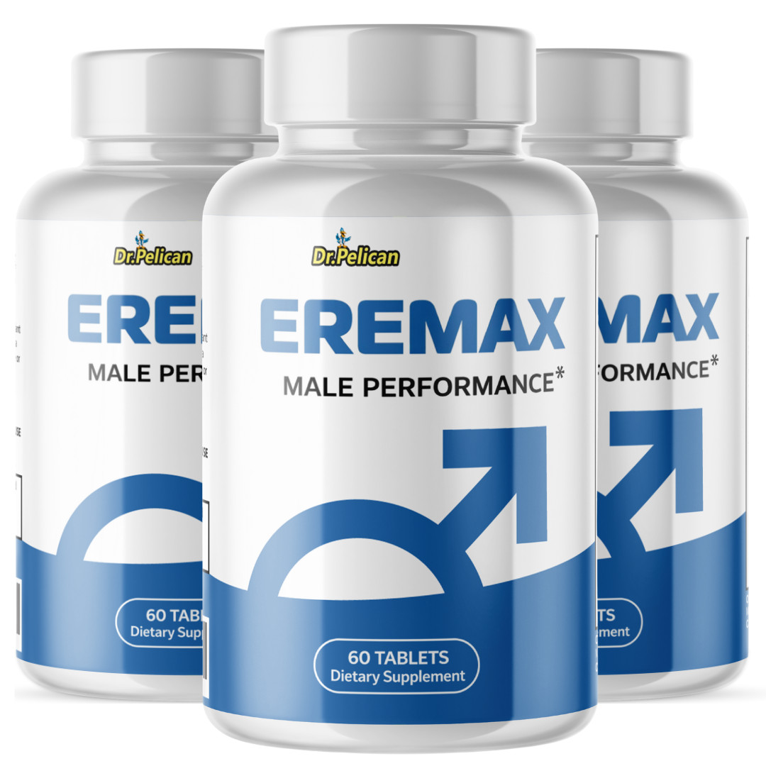 Eremax – Men’s Health & Performance- 3 Bottles – 180 Tablets