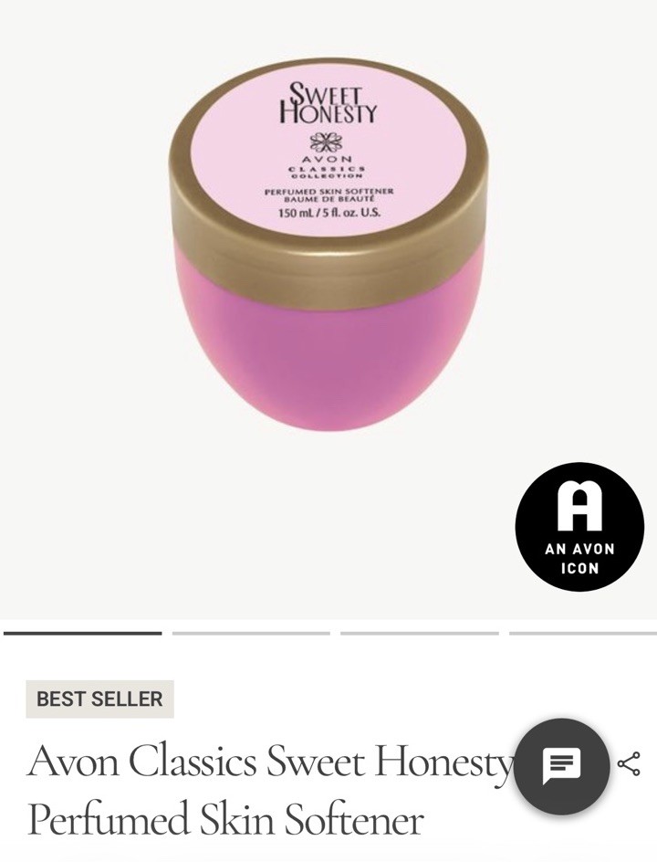 Avon Sweet Honesty Perfumed Skin Softener