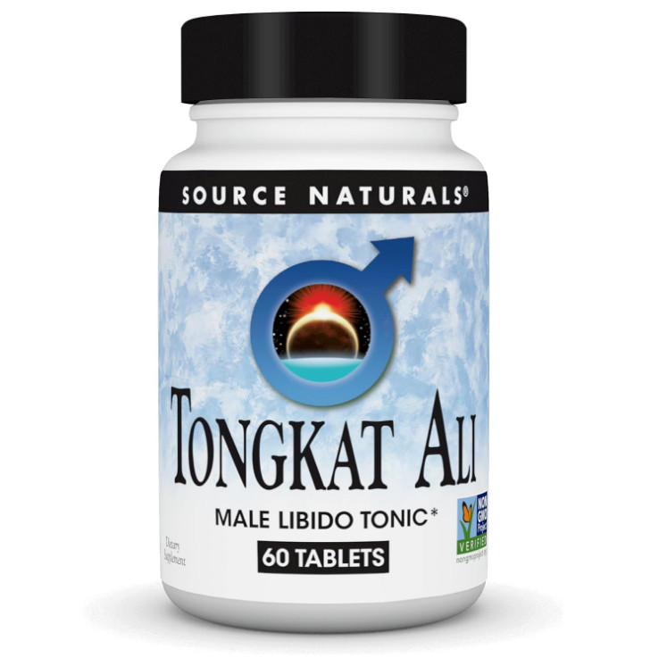 SOURCE NATURALS Tongkat – 60 Tablets – Male Libido Tonic – Expiry: 02/2028