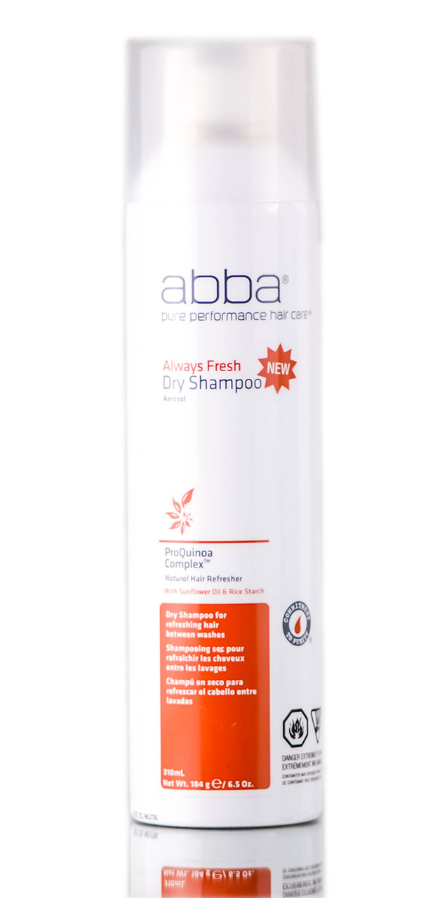 Abba Pure Performance Always Fresh Dry Shampoo 6.5oz/310ml – FREE SHIPPING