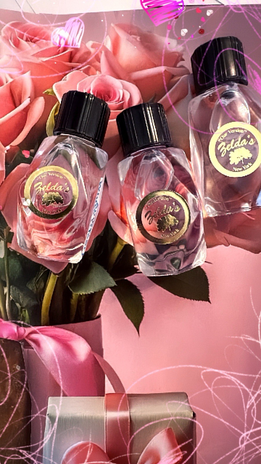 Zelda’s Pure Perfume Body Oils Egyptian Musk Choose Scents 1/4oz Diamond Bottle