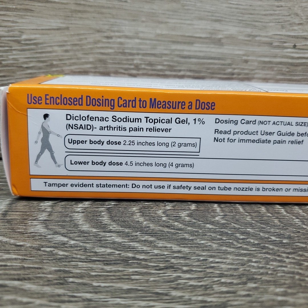 HealthCare Aisle Diclofenac Gel Arthritis Pain Reliever 5.29 oz Exp 06/2027