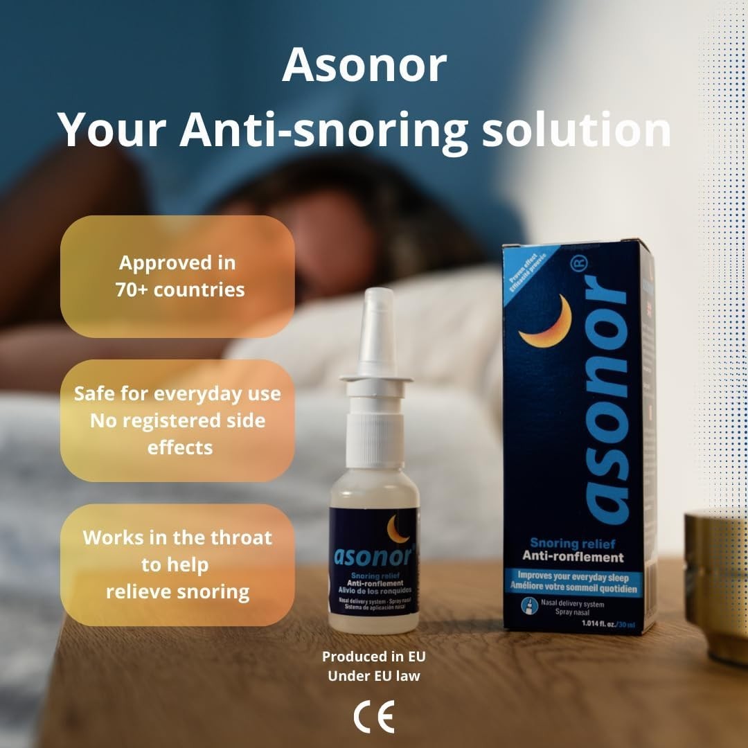 SilentNight Nasal Spray – Fast-Acting Natural Snore Relief