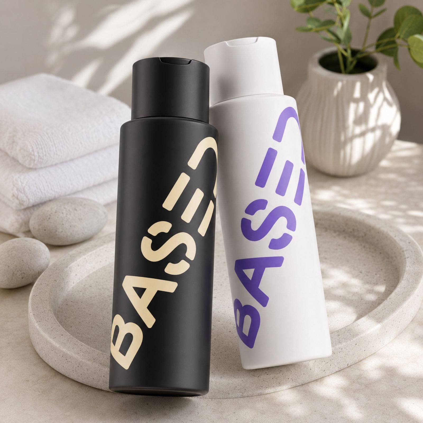 BASED Men’s Shampoo & Conditioner Bundle, Peppermint & Coconut Oil Hair Care Set