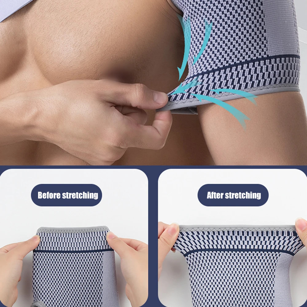 1pcs Shoulder Stability Brace Compression Sleeve for Rotator Cuff Support Injury