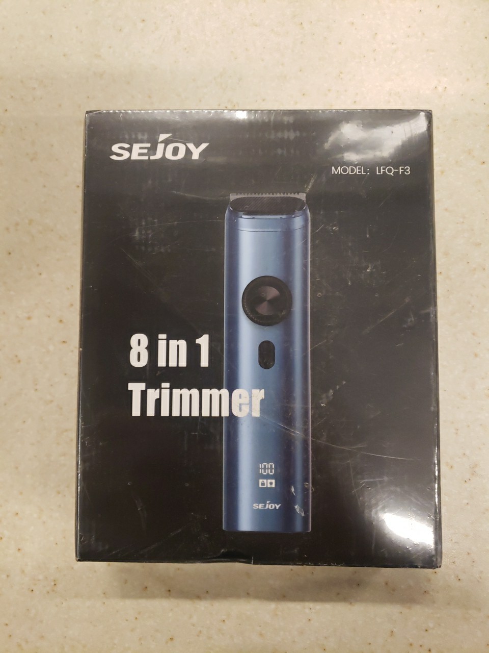 SEJOY 8-in-1 Trimmer LFQ-F3 Electric Grooming Kit Rechargeable Waterproof