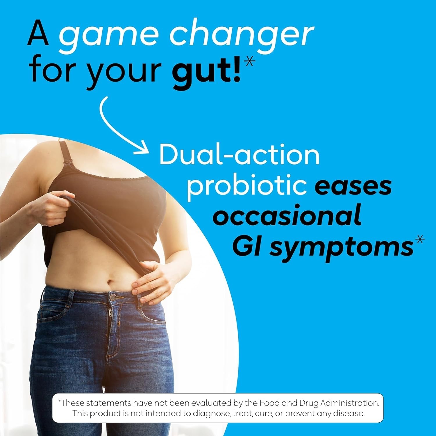Clinically Validated Gastrus Probiotic: Eases Gas & Promotes a Balanced Gut