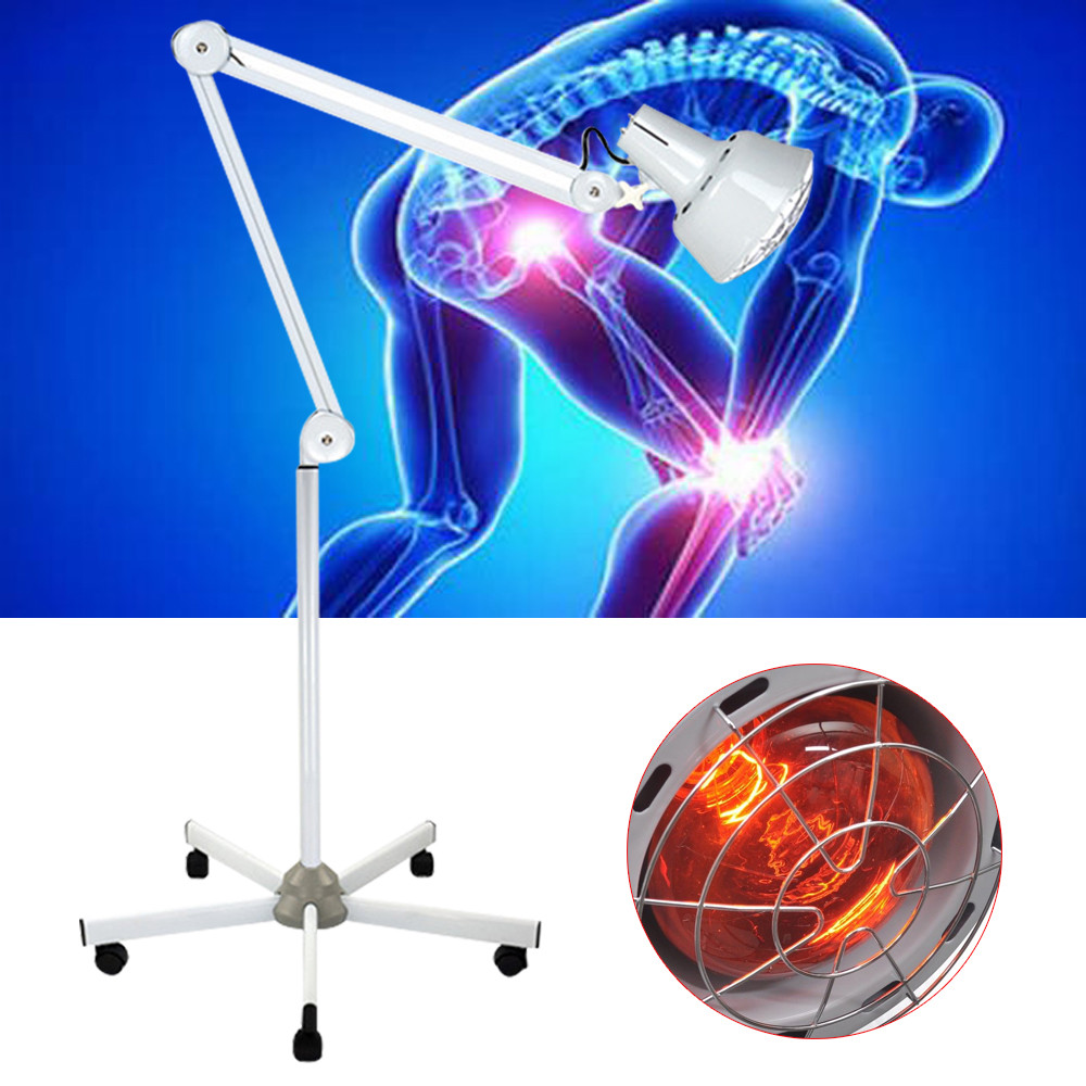 Infrared Lamp Pain Relief Heating Device 275W 110V Acupuncture Mineral Lamp