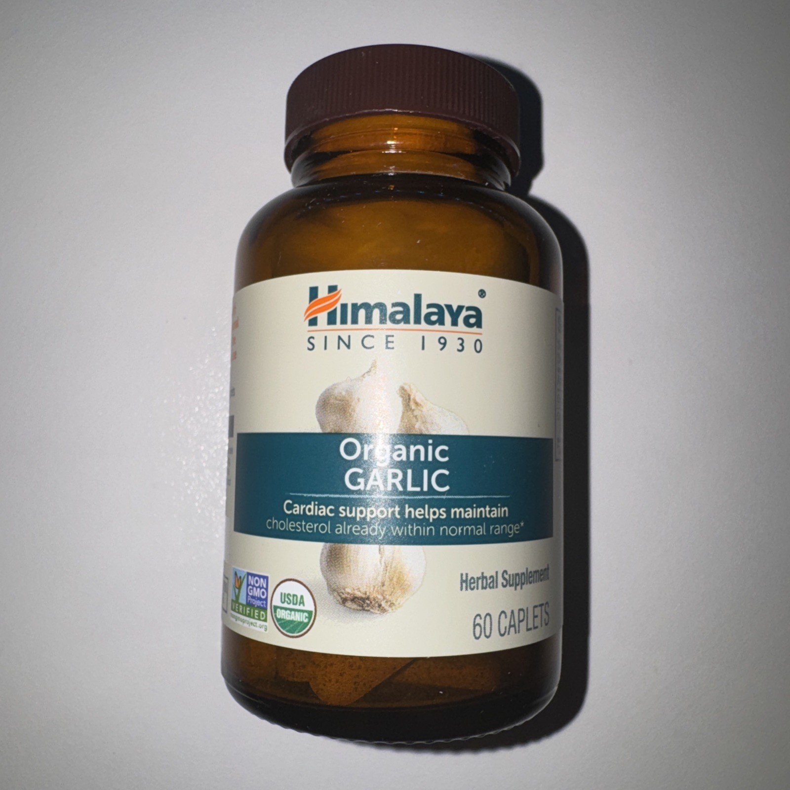 Organic Garlic, 60 Caplets