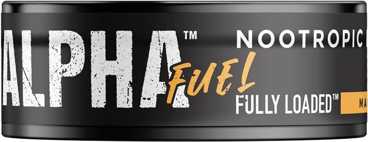 On-the-Go Mango Energy: 5 Cans of Alpha Fuel Nootropic Pouches, 100% Sugar-Free