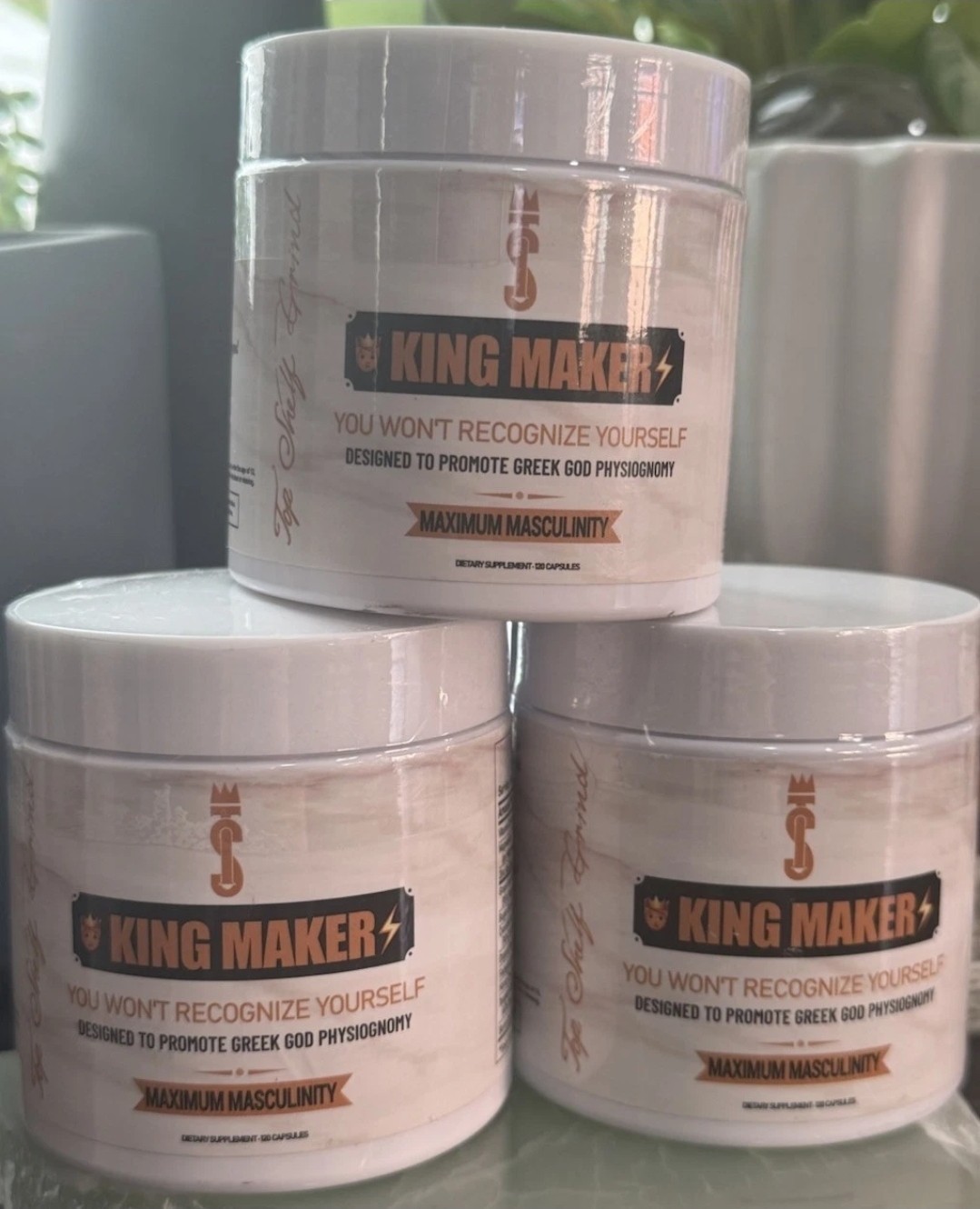 3 Top Shelf Grind King Maker, 360 capsules, 13-in-1 Anabolic Supplement for Men