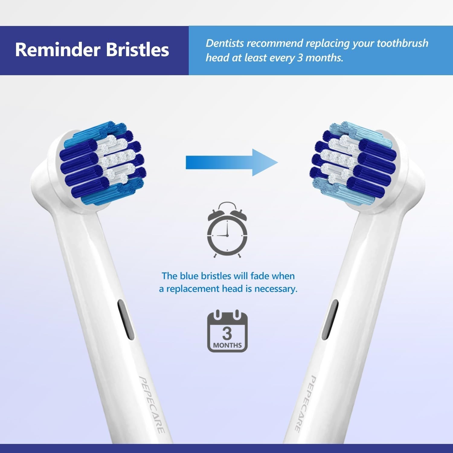 8 Pack Oral-B Braun Compatible Replacement Brush Heads Electric Toothbrush